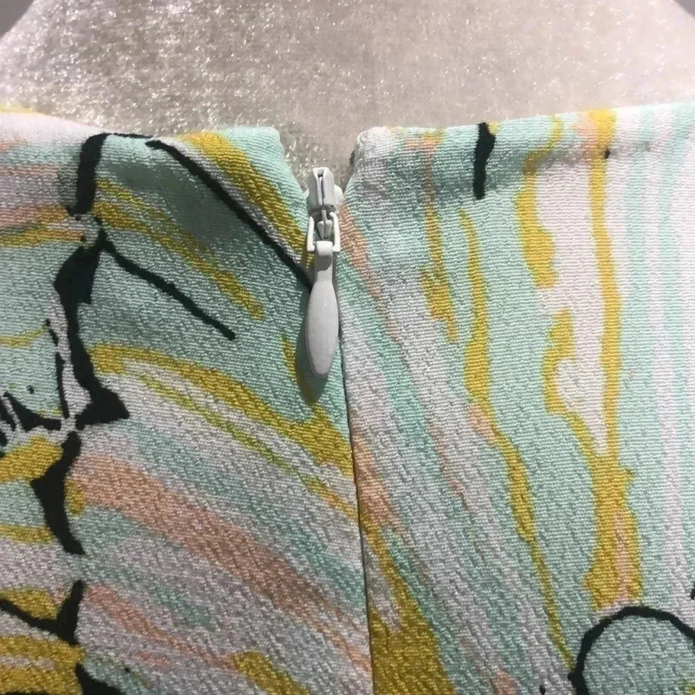 Diane Von Furstenberg Tatum Tulsi Shell Lagoon dress Medium New with Tags - Picture 9 of 12